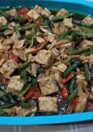 Foto resep Tumis Tempe Kacang Panjang