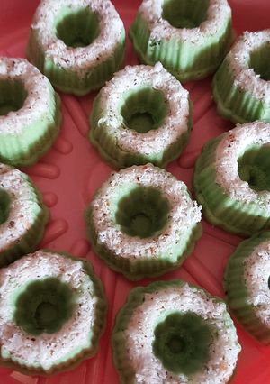 Foto resep Putu ayu pasta pandan