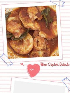Foto resep Telur Ceplok Balado Praktis