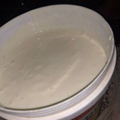 A picture of Homemade mayonnaise.