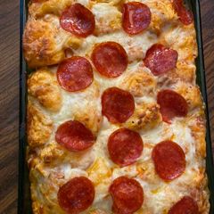 A picture of Bubble up pizza.