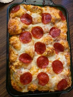 A picture of Bubble up pizza.