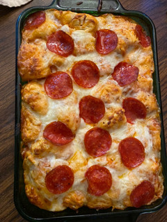 A picture of Bubble up pizza.