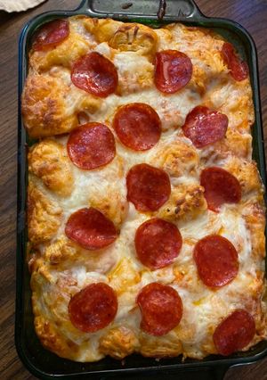 A picture of Bubble up pizza.