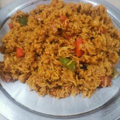 A picture of Sabzi Pulao.