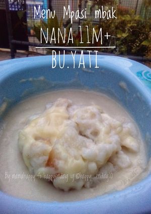 Foto resep Bubur Ayam dan Roti(MPASI mbak Nana 11m+)