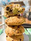 Pistachio and Nutella Cookies