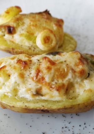 Una foto de Papas rellenas
