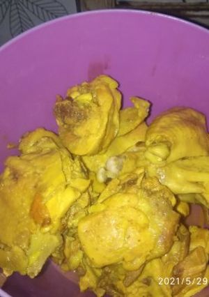 Foto resep Ayam ungkep bumbu soto