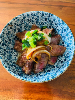 A picture of Japanese Steak Rice Bowl.