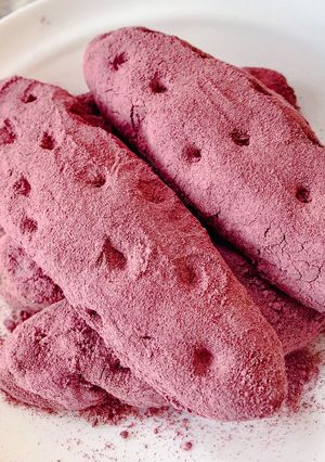 Foto resep Korean Sweet Potato Bread (Goguma Ppang)