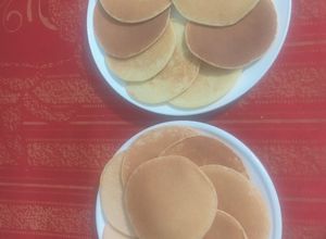 Hình của món Bánh rán Doraemon siêu dễ.