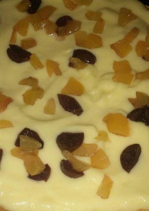 Gyümölcsös pudingos piskóta torta ahogy én szoktam 😉 recept fotója