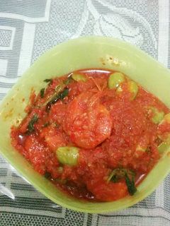 Foto resep Sambel udang pete kemangi