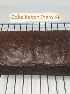 Foto resep Cake Ketan Hitam Gluten Free