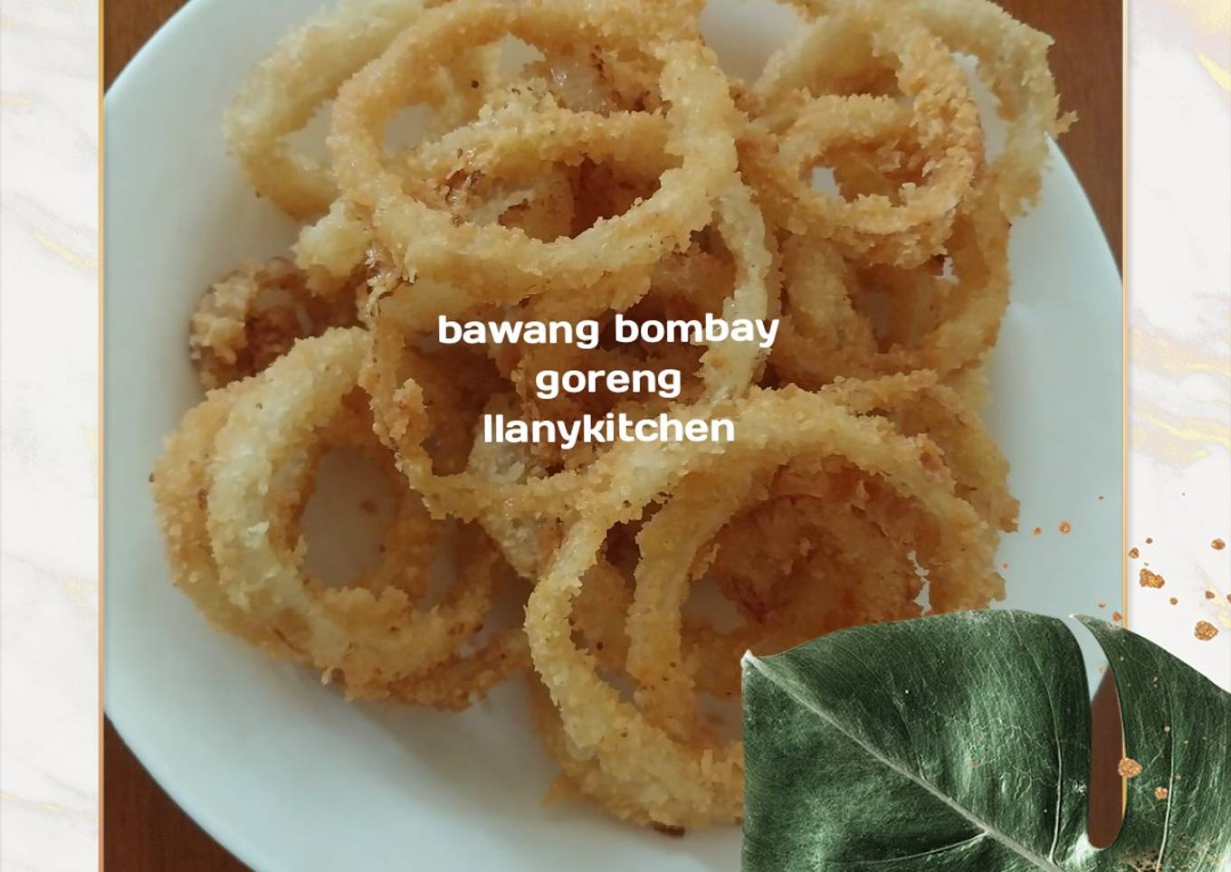 Onion Ring (bawang bombay goreng)