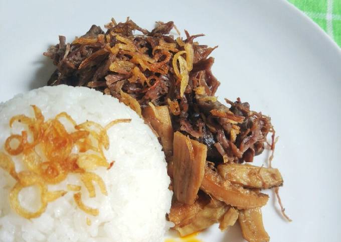 Resep Nasi Krawu Khas Gresik Oleh Vita Nur Fatmawati - Cookpad