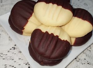 Une photo de Sablés fourchette