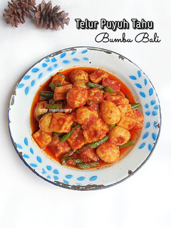 Foto resep Telur Puyuh Tahu Bumbu Bali