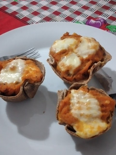 Una foto de Canastitas de calabaza