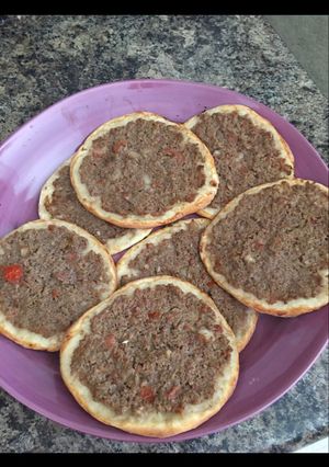 صورة لوصفة لحمة بعجين