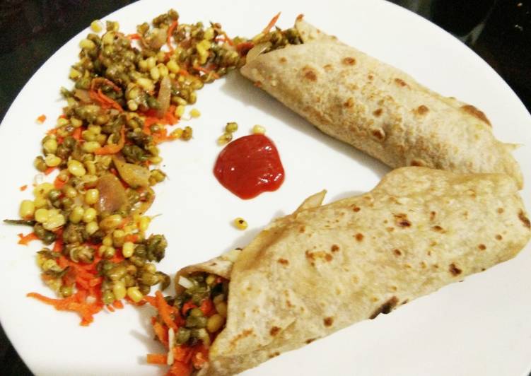 Healthy Sprouts Veg Wraps