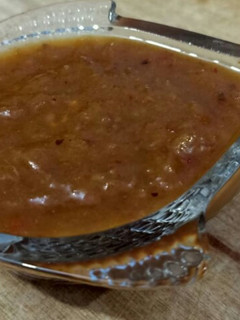 A picture of Tamarind Date Chutney.