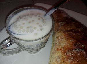 Una foto de Atole de tapioca