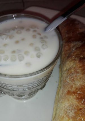 Una foto de Atole de tapioca