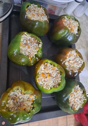 Una foto de Pimentón relleno