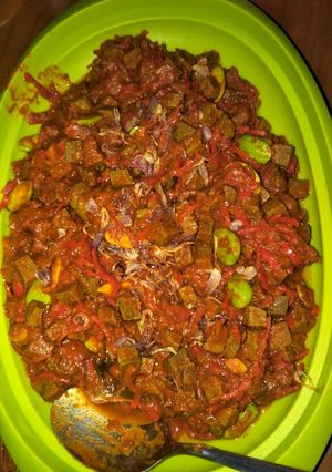 Foto resep Sambal Goreng Hati ala Cirebon #menulebaran