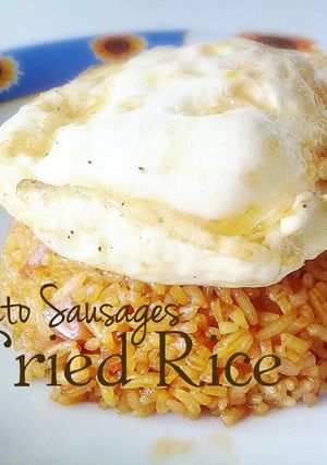 Foto resep Nasi Goreng Sosis Tomat