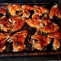A picture of My Red Hot Chicken Wings 😘.