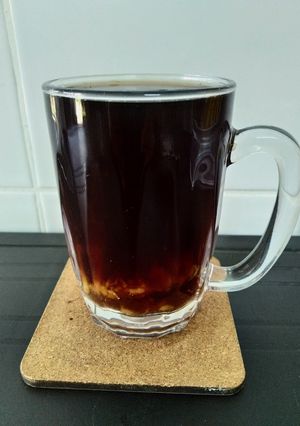 Gambar Ginger Coke – Boiled coke with ginger – Simple cold remedy – Hot drink with Coke