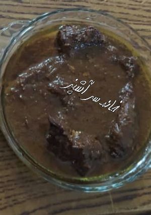 عکسی از دستور فسنجون جاافتاده (خانم سرآشپز)