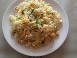 Arroz a la jardinera con Repollo