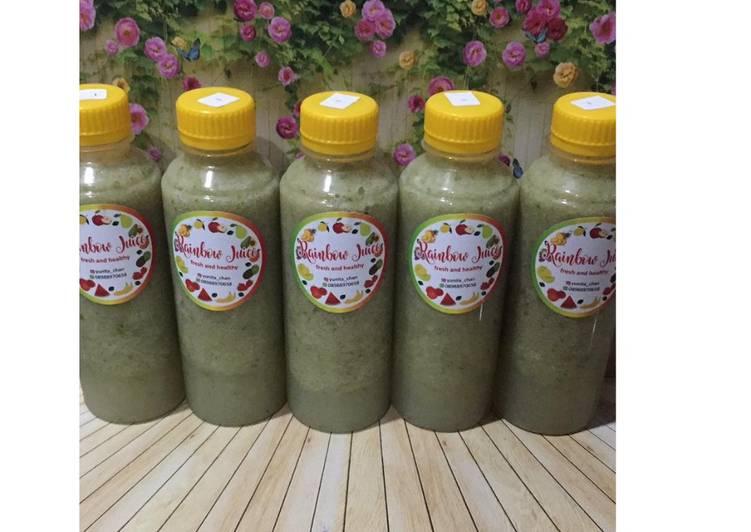 Langkah Mudah untuk Membuat Diet Juice Star Fruit Soursop Cucumber Lettuce Anti Gagal