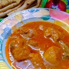 A picture of Chicken Qorma.