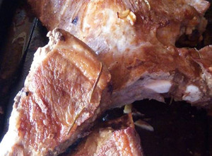 Una foto de Costillar al horno mix de condimentos