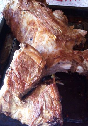 Una foto de Costillar al horno mix de condimentos