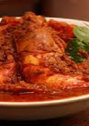 A picture of Prawn curry recipe.