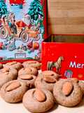 Galletas navideñas 🧑‍🎄🌲 de almendras y miel con especias Speculaas 🍪 Cookies sin gluten 🍯sin balanza ⚖️