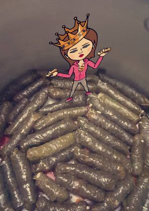 صورة لوصفة ورق عنب