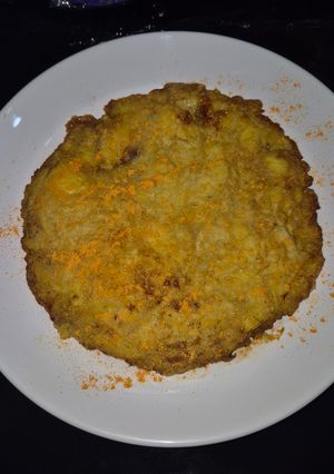 Foto resep Omelette Dadar Pisang Cekodok Bubuk Keju