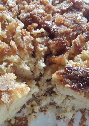 Una foto de Torta de manzana invertida