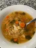 Sopita de Fideo y verduras