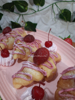 Foto resep Donat Croissant Vla Cream Cheese