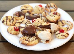 Una foto de Galletitas danesas de manga