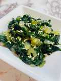 Espinacas salteadas