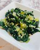 Espinacas salteadas
